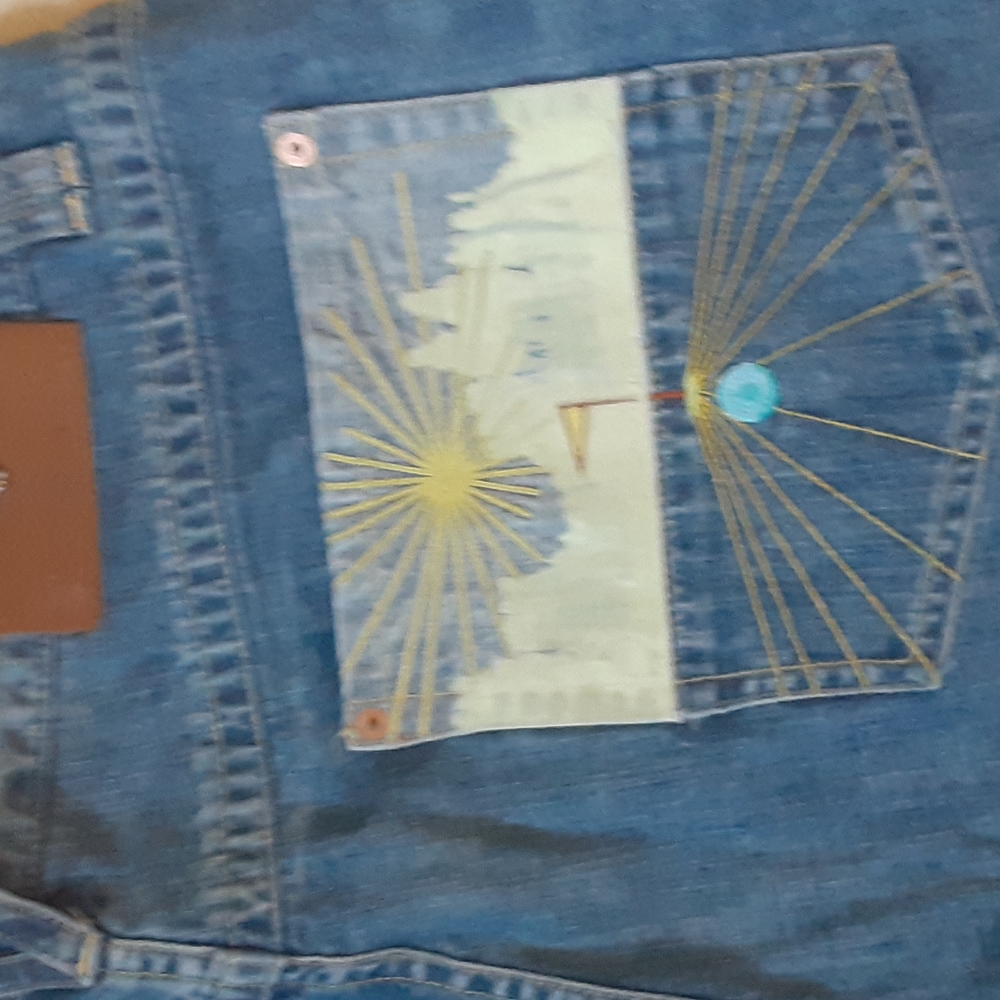 MEEZAN ARTCOUTURE RELAX JEANS, SIZE 42 - Picture 10 of 16
